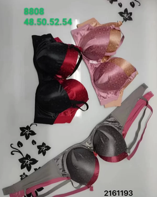 Wholesale Plus Size Jacquard Bra (8808) - China lingerie manufacturer & supplier