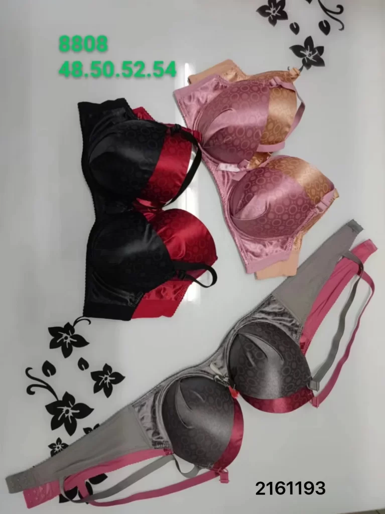 Wholesale Plus Size Jacquard Bra (8808) - China lingerie manufacturer & supplier
