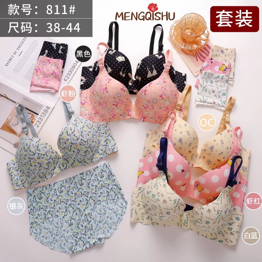 Wholesale Plus Size Bra Set A Cup (811) - China lingerie manufacturer & supplier