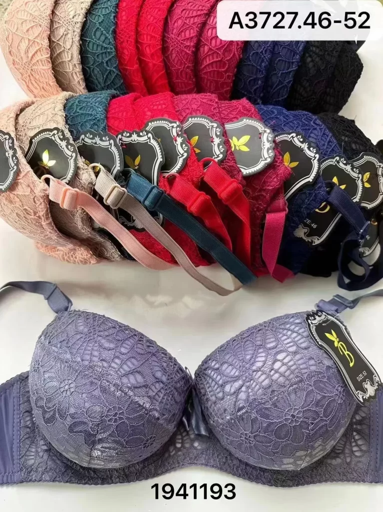 Wholesale Plus Size Lace Trim Bra (A3727) - China lingerie manufacturer & supplier