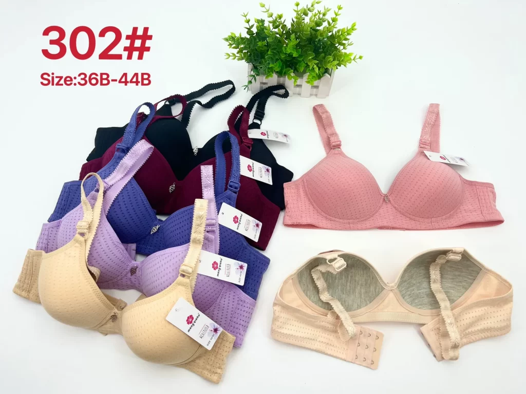 Wholesale Plus Size Jacquard Bra B Cup (302) - China lingerie manufacturer & supplier