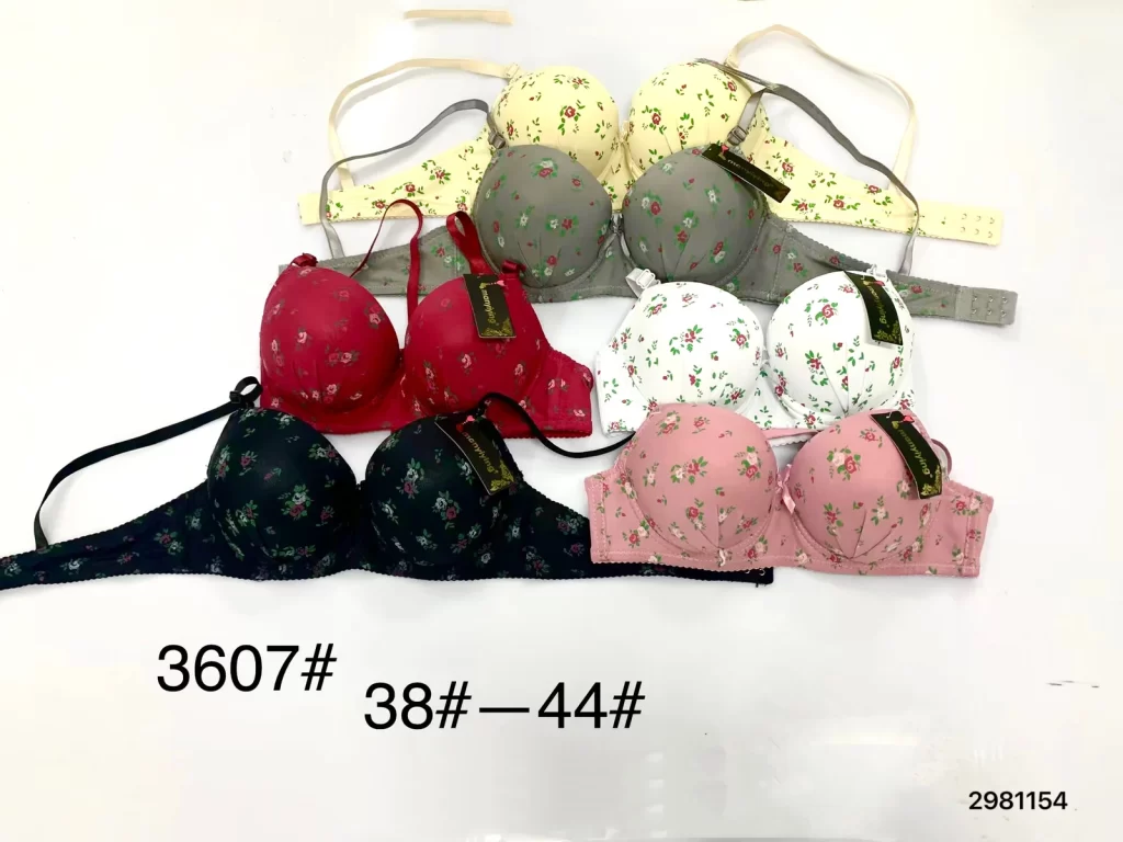 Wholesale Plus Size bra B cup model 3607 from factory 298 - China lingerie manufacturer & supplier