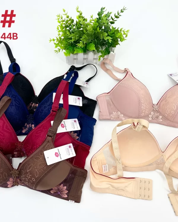 Wholesale Plus Size Lace Trim Bra B Cup (519) - China lingerie manufacturer & supplier