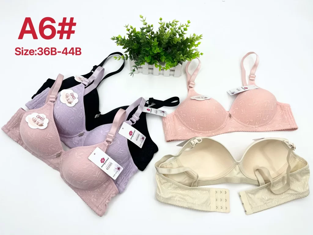 Wholesale Plus Size Jacquard Bra B Cup (A6) - China lingerie manufacturer & supplier