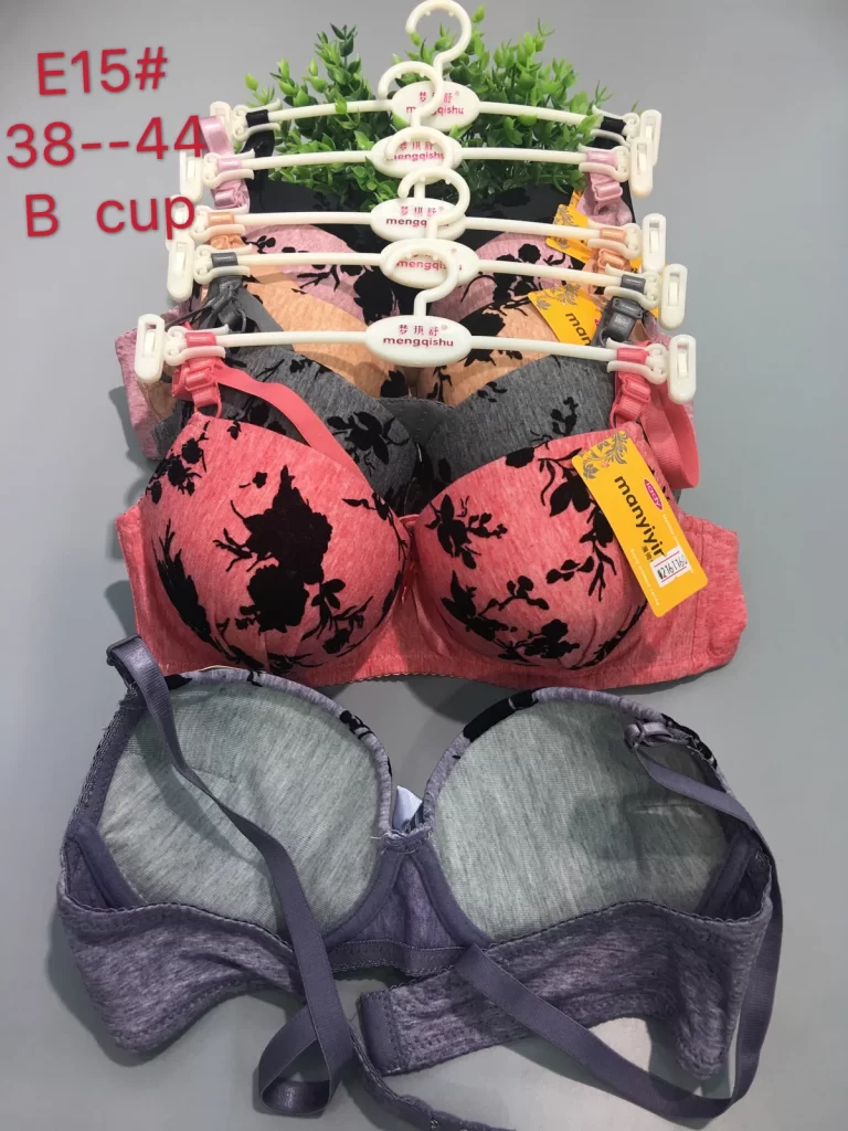 Wholesale Plus Size bra B cup model E15 from factory 216 - China lingerie manufacturer & supplier