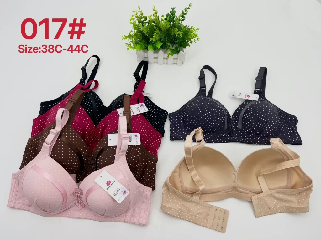 Wholesale Plus Size Lace Trim Bra C Cup (017) - China lingerie manufacturer & supplier