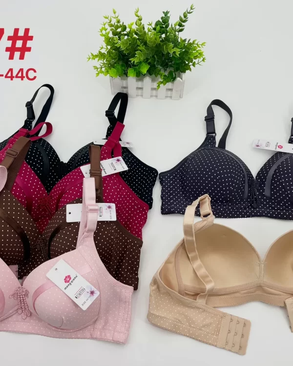 Wholesale Plus Size Lace Trim Bra C Cup (017) - China lingerie manufacturer & supplier