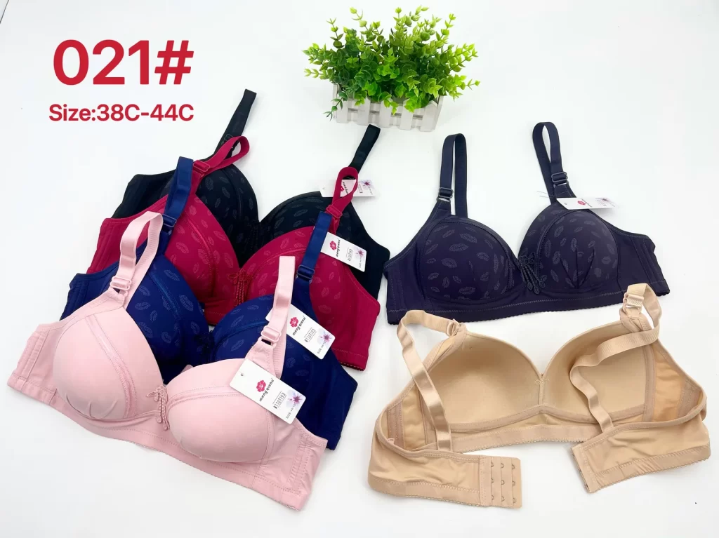 Wholesale Plus Size Lace Trim Bra C Cup (021) - China lingerie manufacturer & supplier