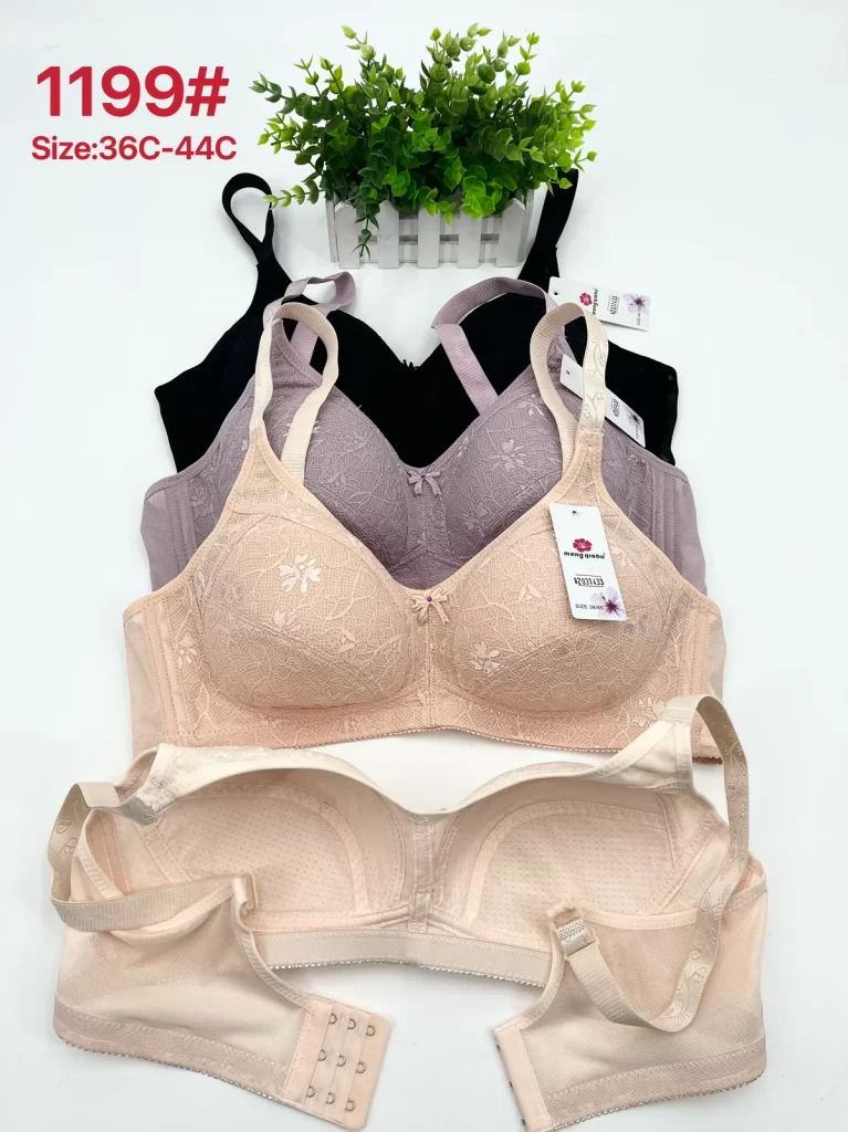 Wholesale Plus Size Lace Trim Bra C Cup (1199) - China lingerie manufacturer & supplier