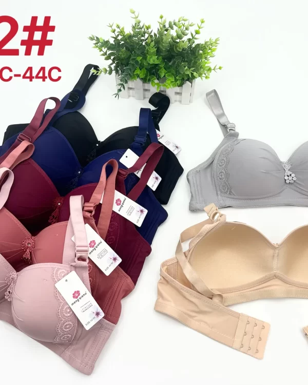 Wholesale Plus Size Lace Trim Bra C Cup (122) - China lingerie manufacturer & supplier