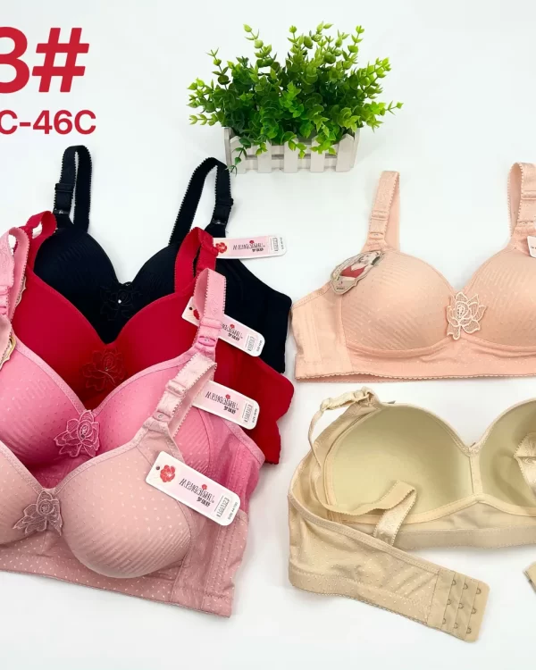 Wholesale Plus Size Lace Trim Bra C Cup (123) - China lingerie manufacturer & supplier