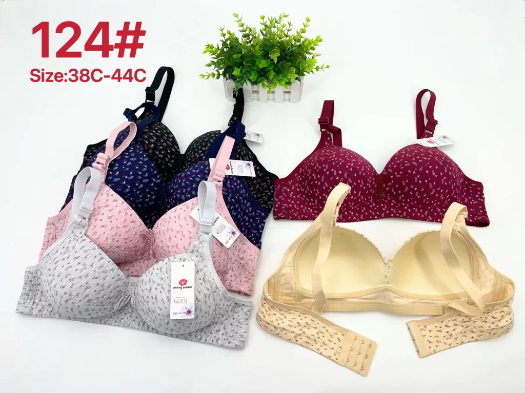 Wholesale Plus Size Lace Trim Bra C Cup (124) - China lingerie manufacturer & supplier