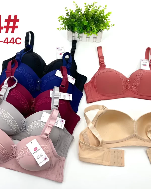 Wholesale Plus Size Lace Trim Bra C Cup (124) - China lingerie manufacturer & supplier