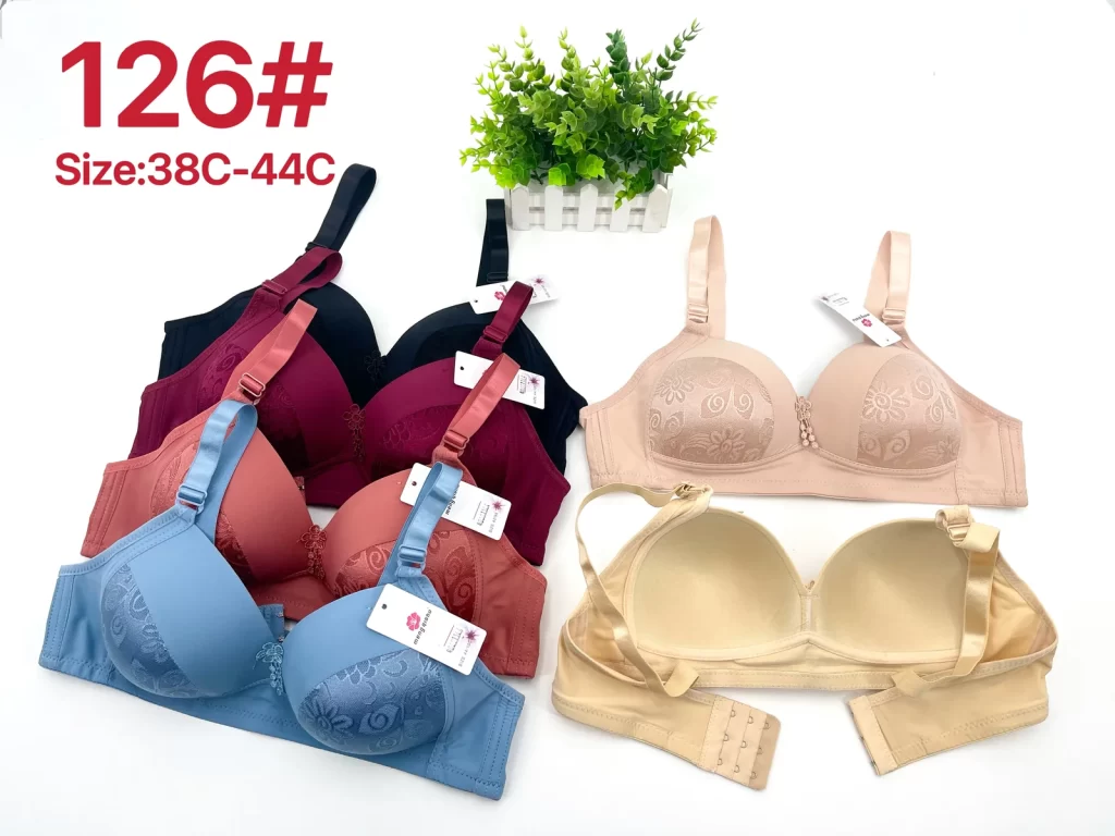 Wholesale Plus Size Jacquard Bra C Cup (126) - China lingerie manufacturer & supplier