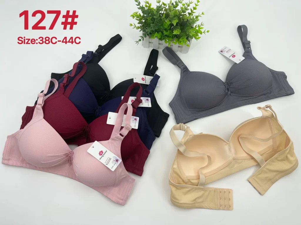 Wholesale Plus Size Lace Trim Bra C Cup (127) - China lingerie manufacturer & supplier