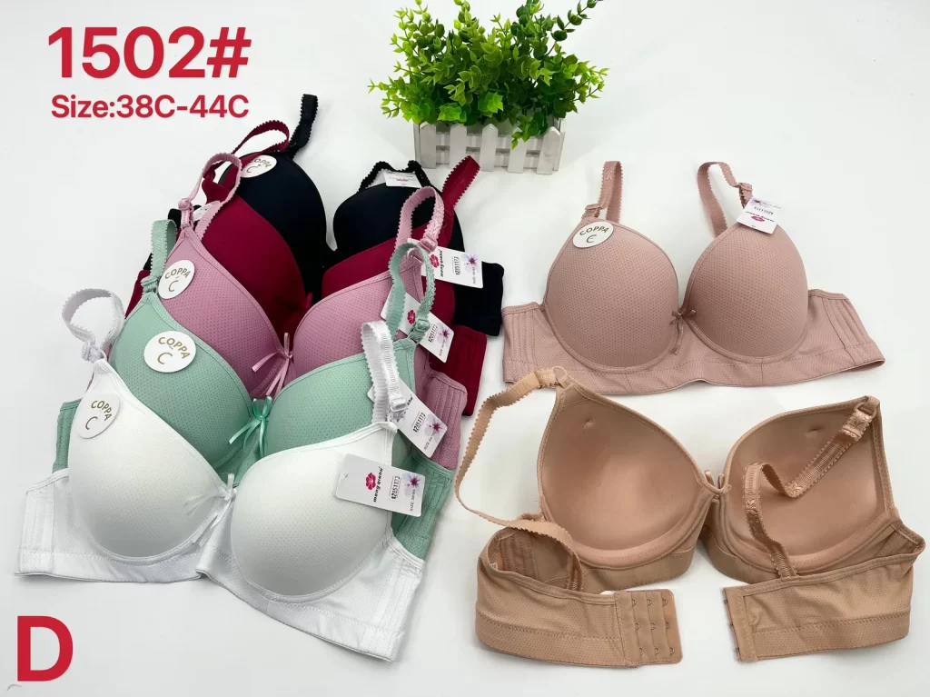 Wholesale Plus Size Jacquard Bra C Cup (1502) - China lingerie manufacturer & supplier