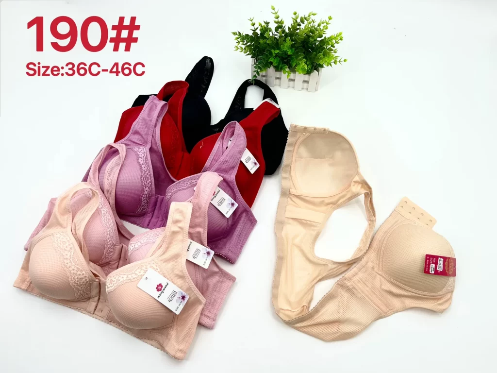 Wholesale Plus Size bra C cup model 190 from factory 278 - China lingerie manufacturer & supplier