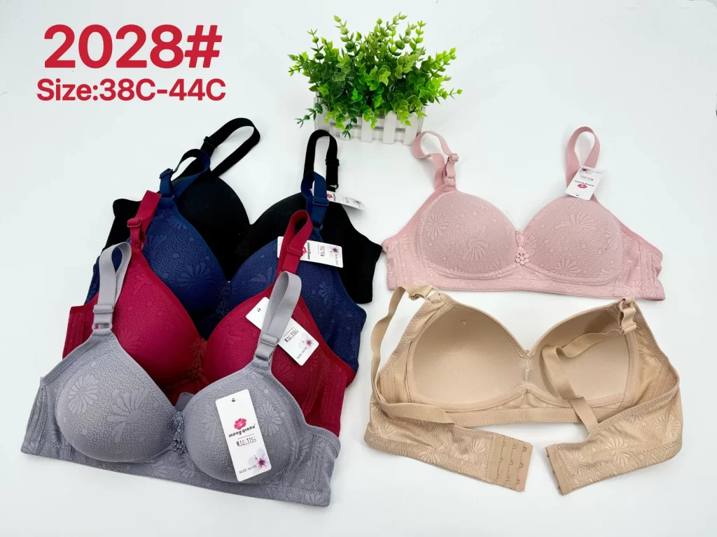 Wholesale Plus Size Jacquard Bra C Cup (2028) - China lingerie manufacturer & supplier