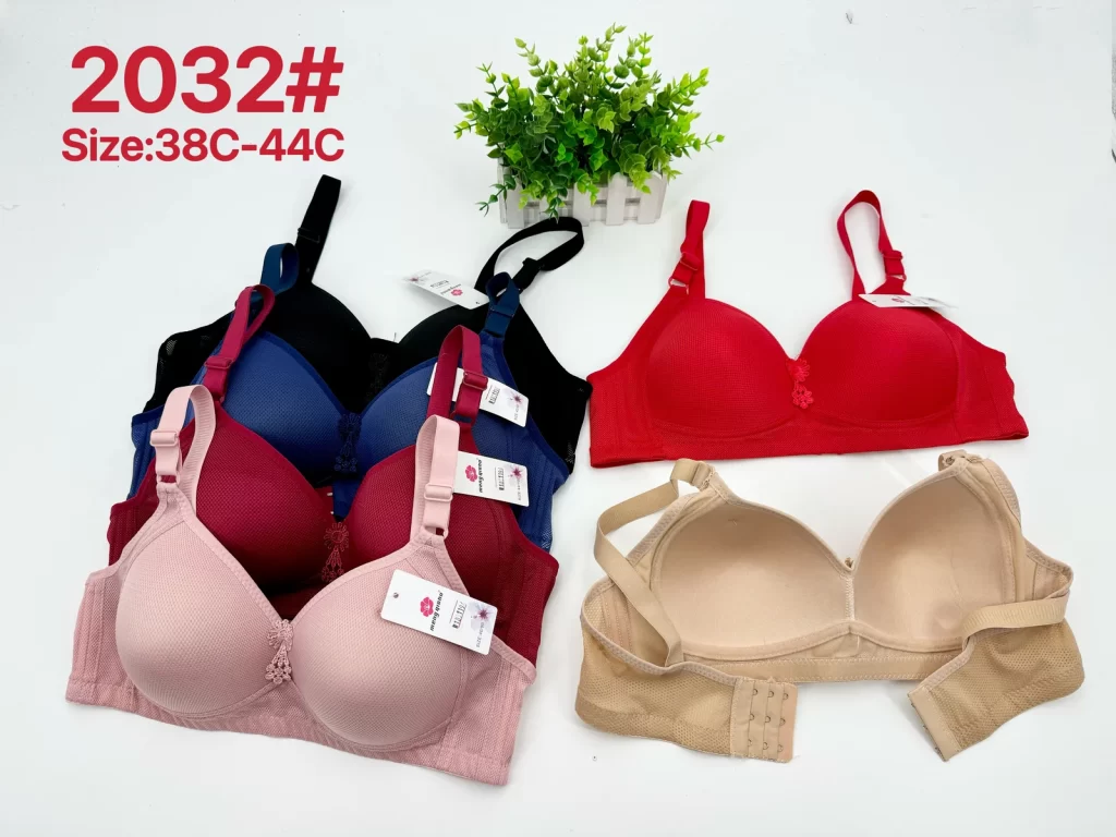 Wholesale Plus Size Lace Trim Bra C Cup (2032) - China lingerie manufacturer & supplier