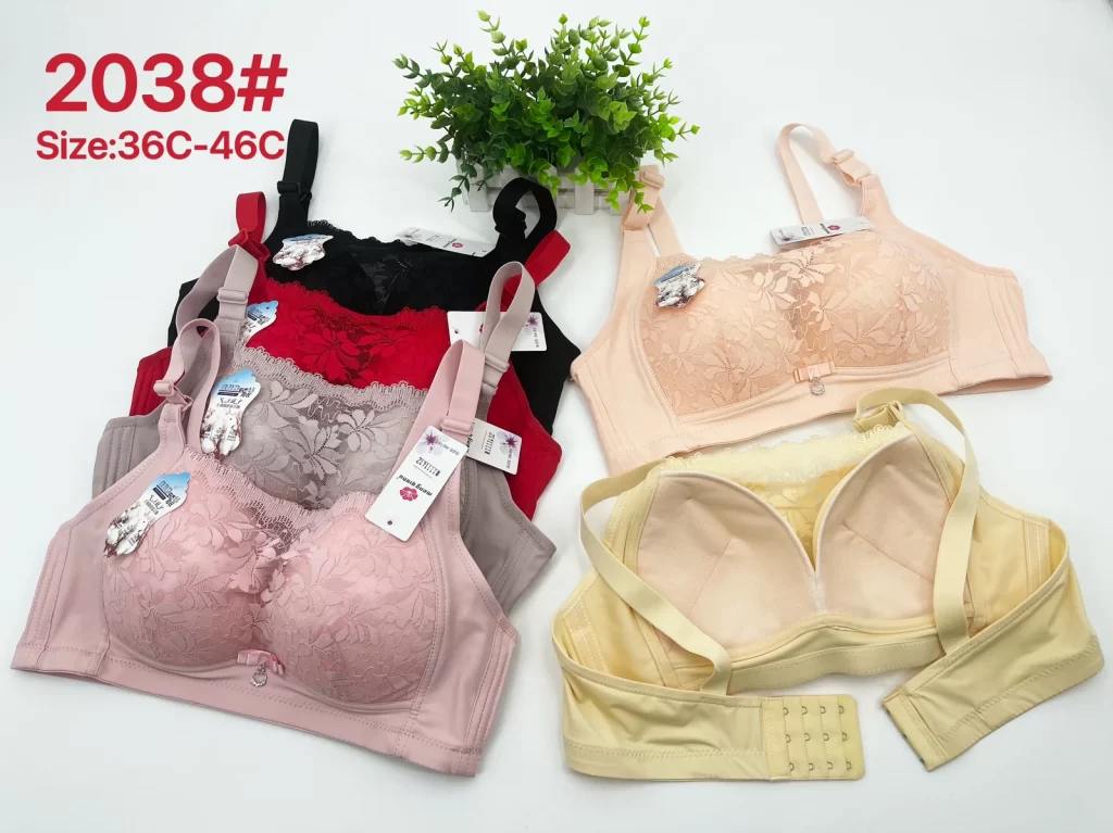 Wholesale Plus Size Bandeau Bra C Cup (2038) - China lingerie manufacturer & supplier