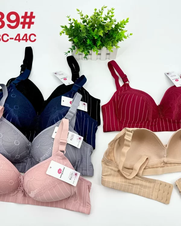 Wholesale Plus Size Lace Trim Bra C Cup (2039) - China lingerie manufacturer & supplier