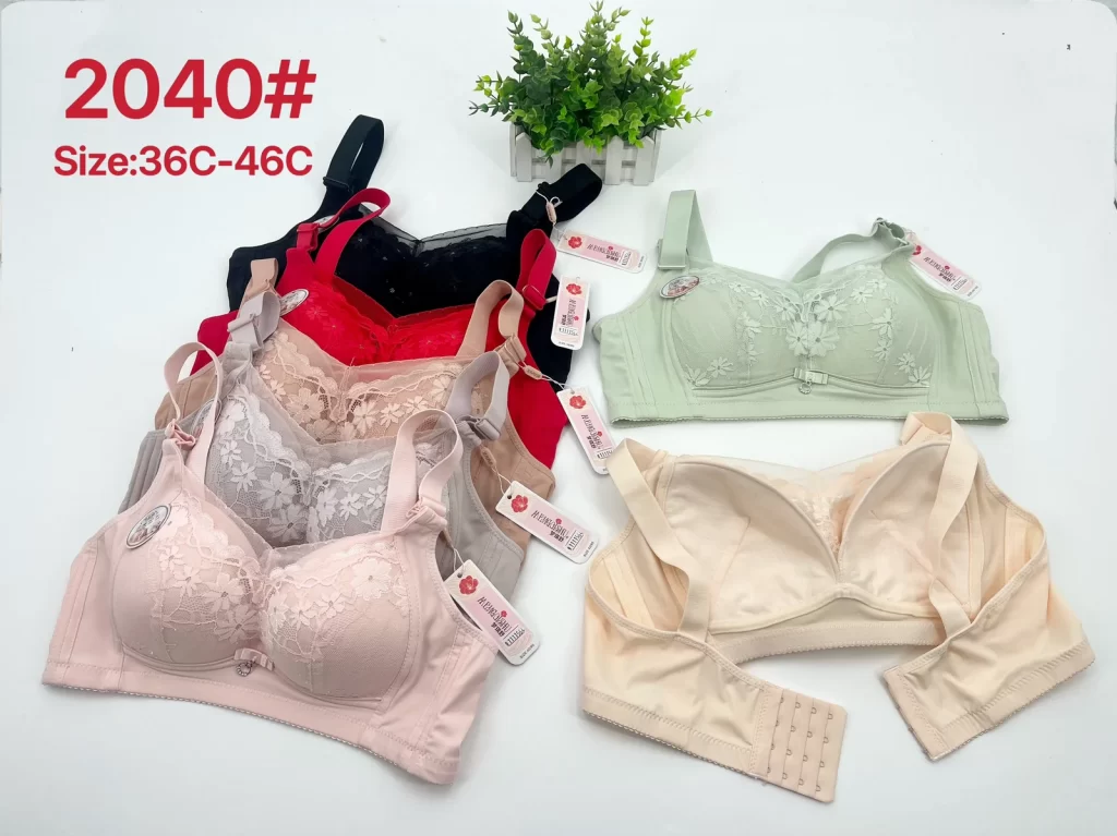 Wholesale Plus Size Bandeau Bra C Cup (2040) - China lingerie manufacturer & supplier