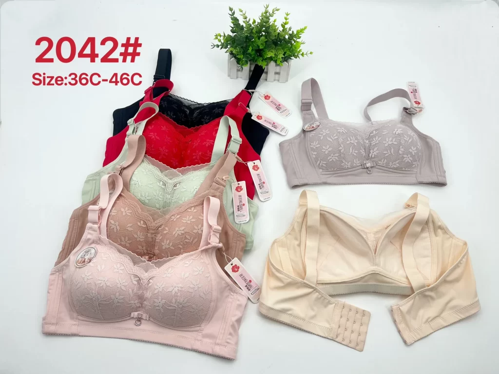 Wholesale Plus Size Bandeau Bra C Cup (2042) - China lingerie manufacturer & supplier