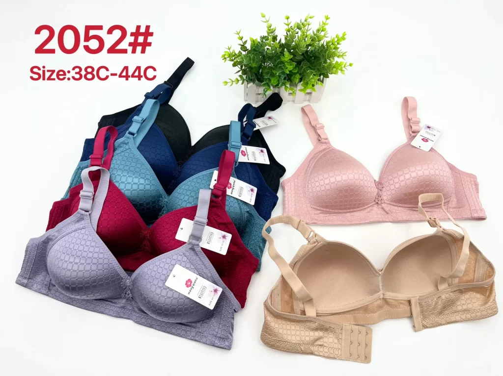 Wholesale Plus Size Lace Trim Bra C Cup (2052) - China lingerie manufacturer & supplier