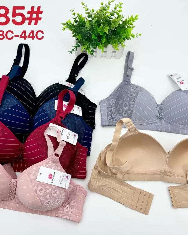 Wholesale Plus Size Lace Trim Bra C Cup (2085) - China lingerie manufacturer & supplier