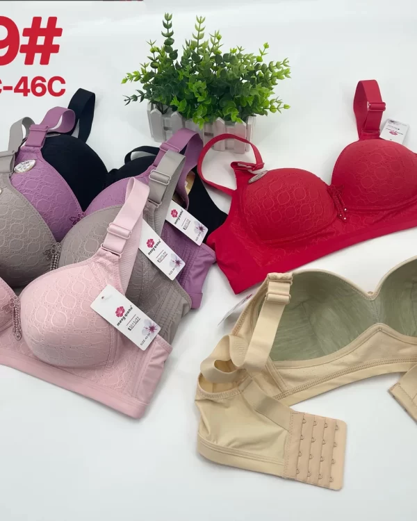 Wholesale Plus Size Lace Trim Bra C Cup (209) - China lingerie manufacturer & supplier