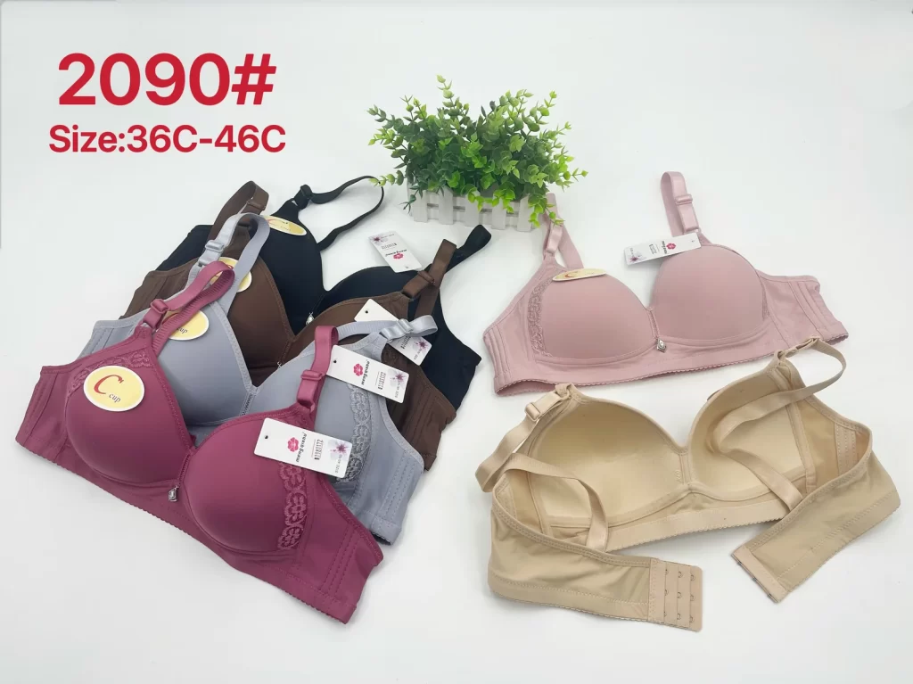 Wholesale Plus Size bra C cup model 2090 from factory 198 - China lingerie manufacturer & supplier