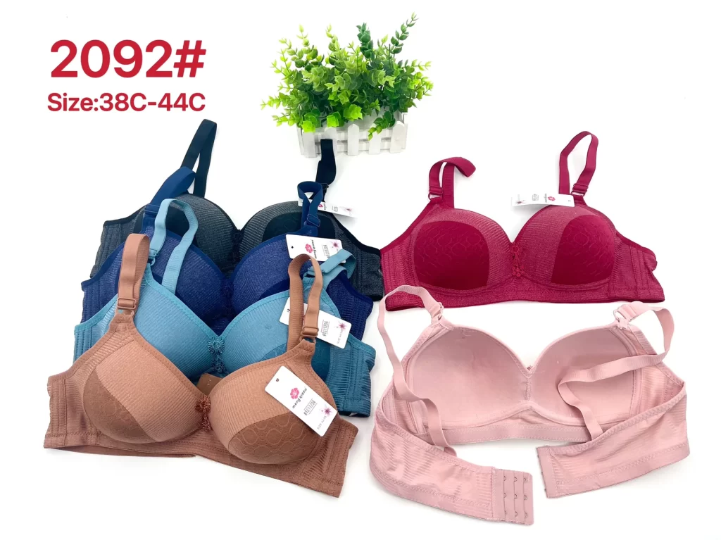 Wholesale Plus Size bra C cup model 2092 from factory 189 - China lingerie manufacturer & supplier