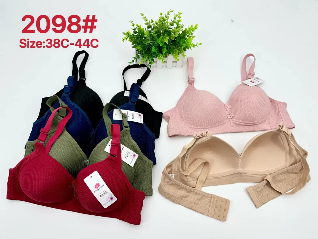 Wholesale Plus Size Lace Trim Bra C Cup (2098) - China lingerie manufacturer & supplier