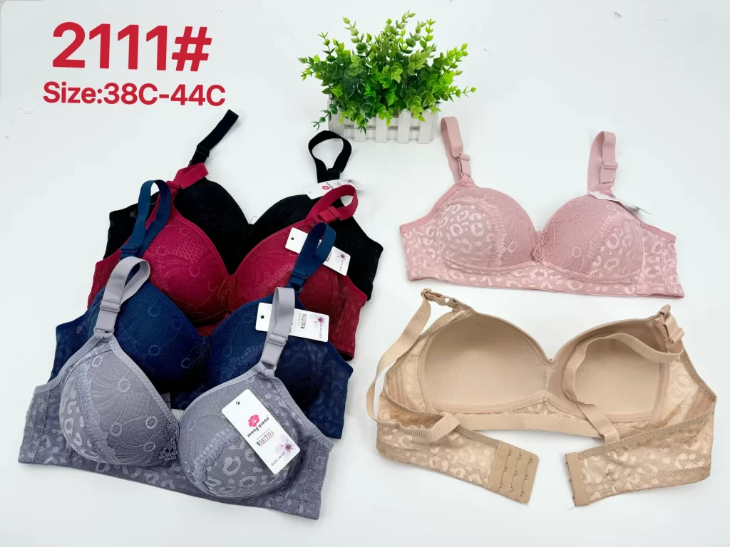 Wholesale Plus Size Lace Trim Bra C Cup (2111) - China lingerie manufacturer & supplier