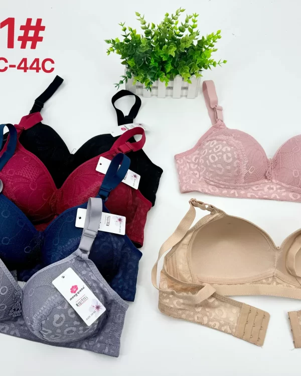 Wholesale Plus Size Lace Trim Bra C Cup (2111) - China lingerie manufacturer & supplier