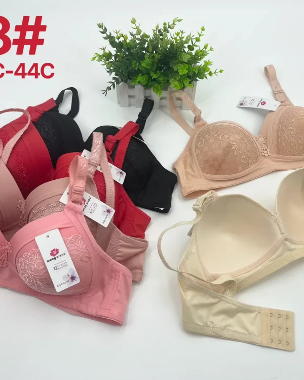 Wholesale Plus Size Lace Trim Bra C Cup (218) - China lingerie manufacturer & supplier