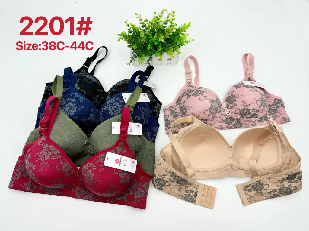 Wholesale Plus Size bra C cup model 2201 from factory 189 - China lingerie manufacturer & supplier