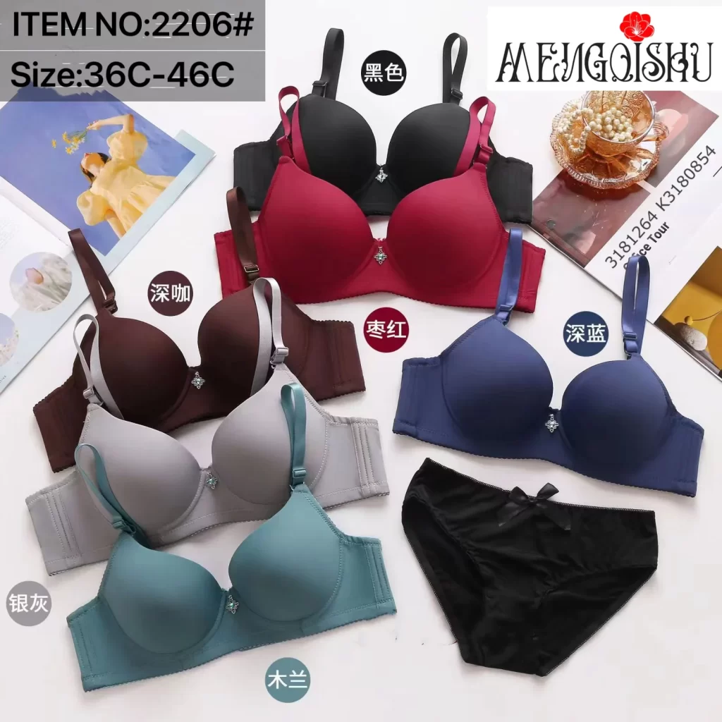 Wholesale Plus Size Bra Set C Cup (2206) - China lingerie manufacturer & supplier