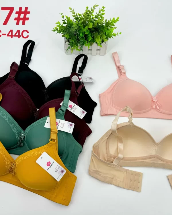Wholesale Plus Size Lace Trim Bra C Cup (2207) - China lingerie manufacturer & supplier