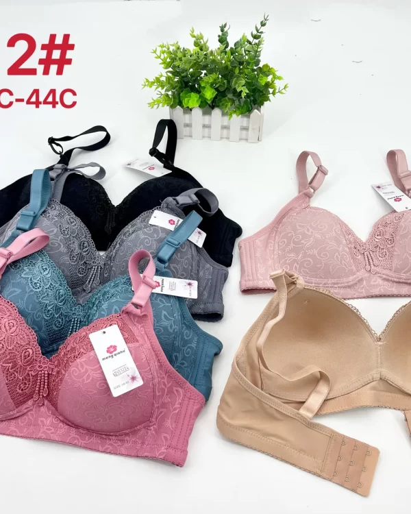 Wholesale Plus Size Lace Trim Bra C Cup (2312) - China lingerie manufacturer & supplier