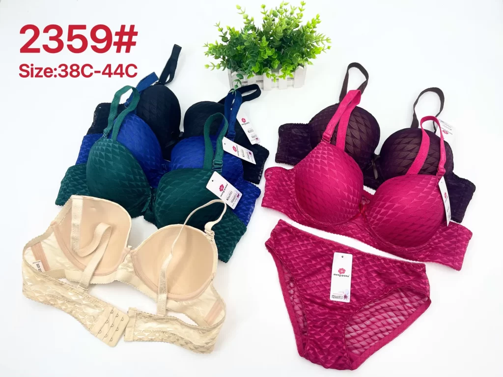 Wholesale Plus Size Bra Set C Cup (2359) - China lingerie manufacturer & supplier