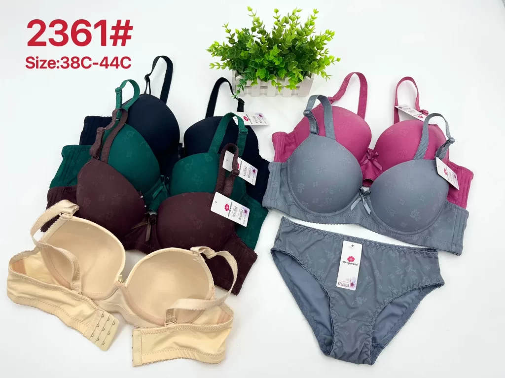 Wholesale Plus Size Bra Set C Cup (2361) - China lingerie manufacturer & supplier