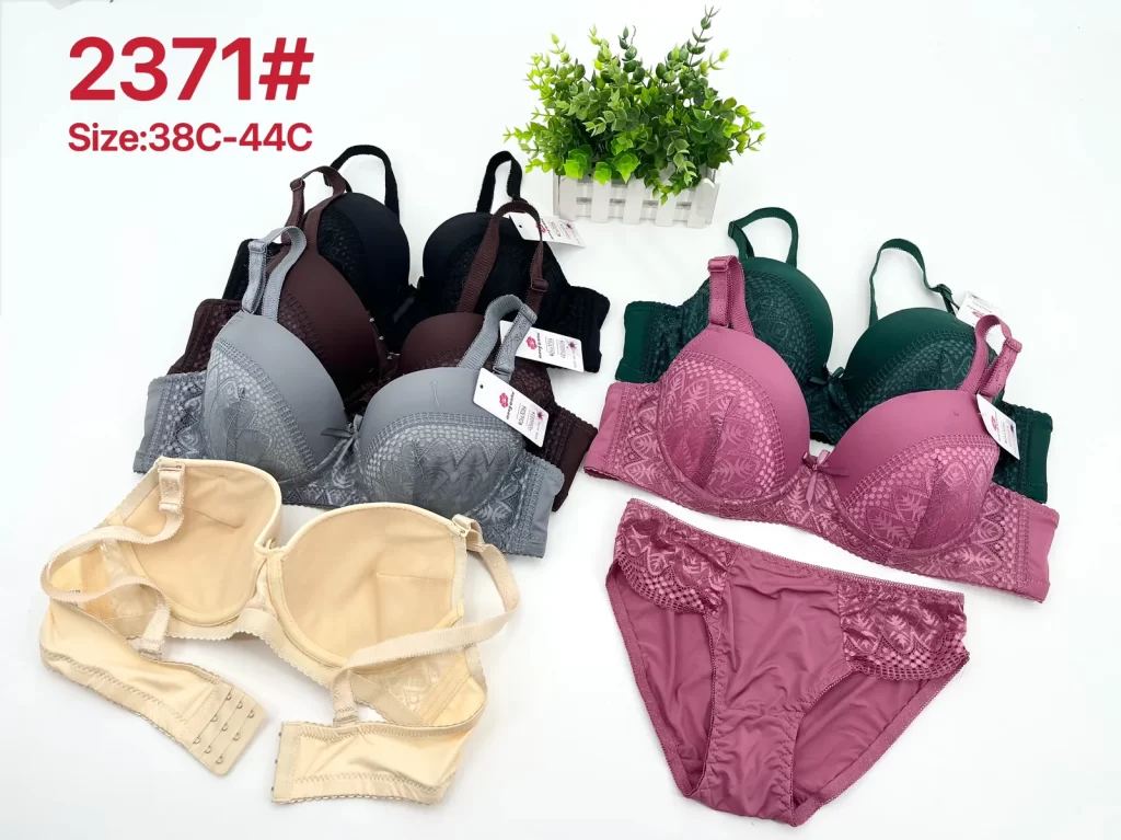 Wholesale Plus Size Bra Set C Cup (2371) - China lingerie manufacturer & supplier