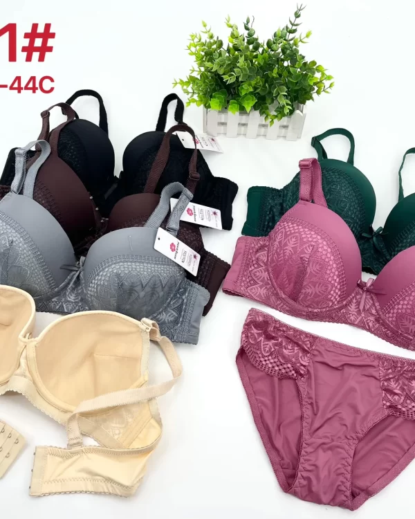 Wholesale Plus Size Bra Set C Cup (2371) - China lingerie manufacturer & supplier