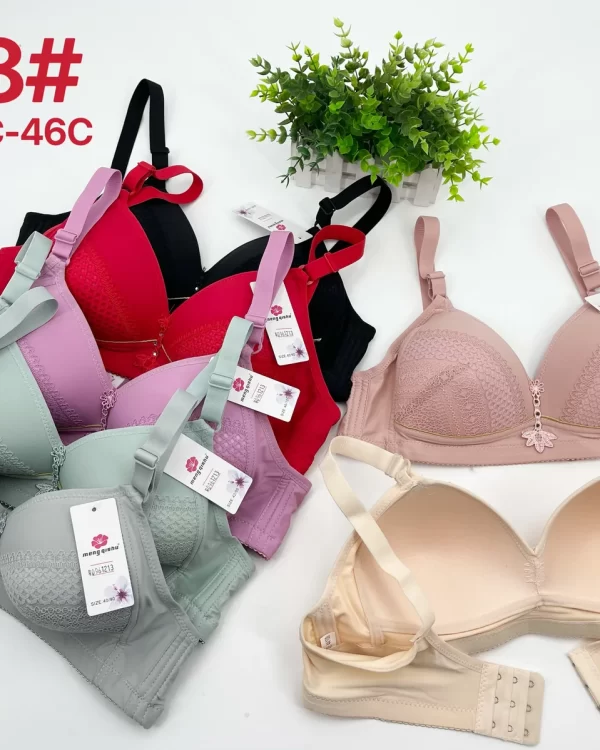 Wholesale Plus Size Lace Trim Bra C Cup (238) - China lingerie manufacturer & supplier