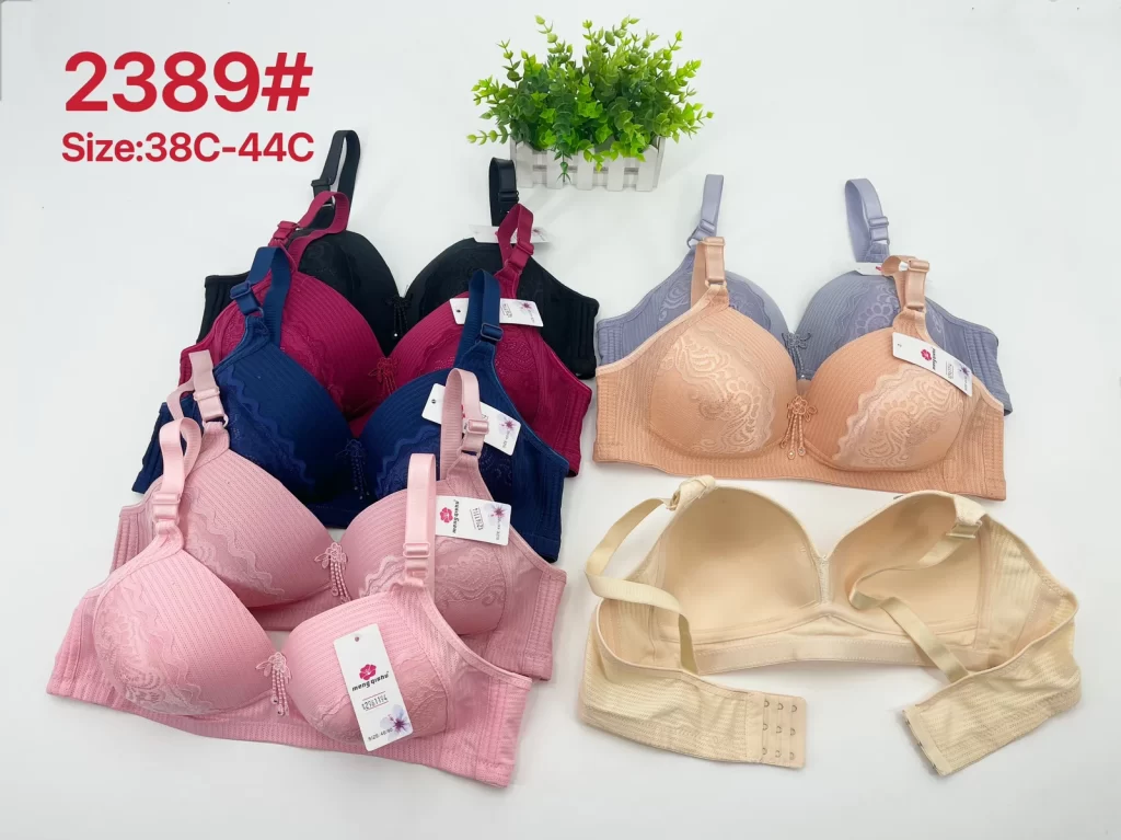Wholesale Plus Size bra C cup model 2389 from factory 296 - China lingerie manufacturer & supplier
