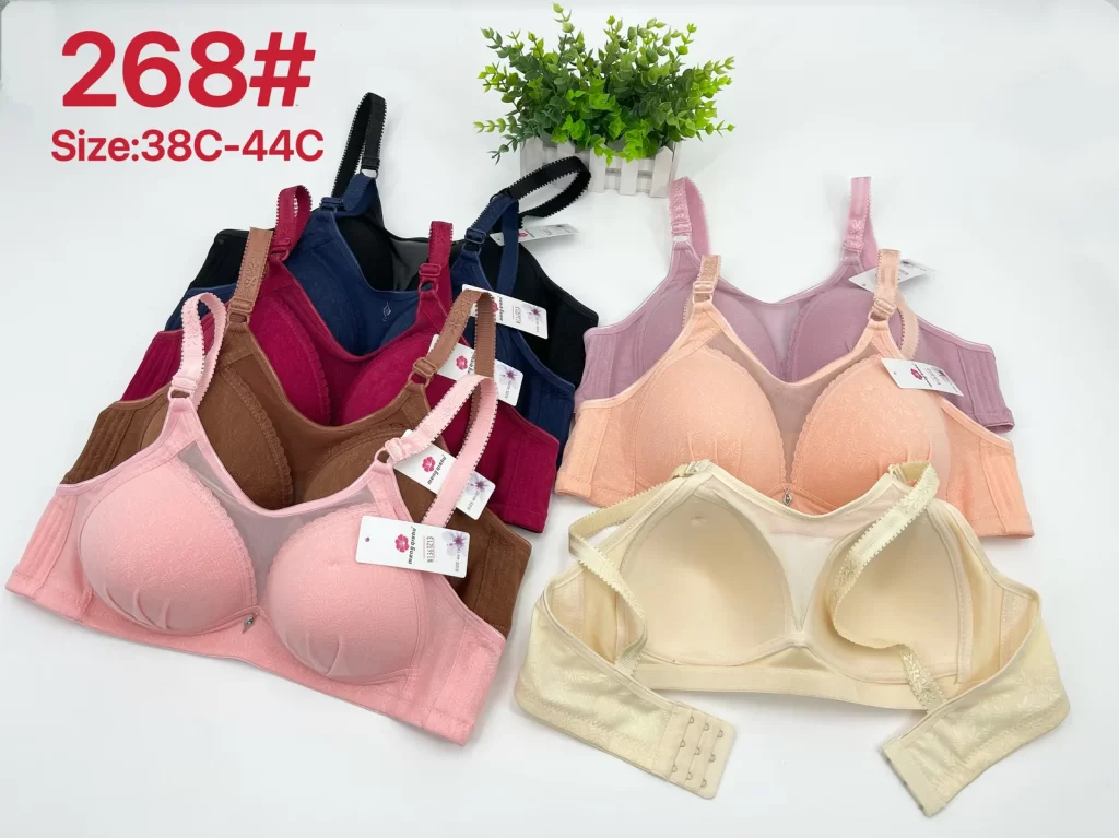 Wholesale Plus Size Bandeau Bra C Cup (268) - China lingerie manufacturer & supplier