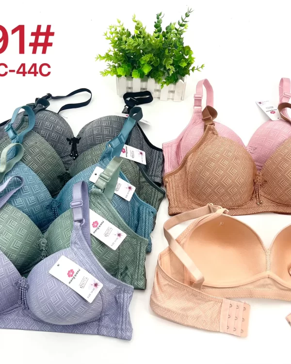 Wholesale Plus Size Jacquard Bra C Cup (2691) - China lingerie manufacturer & supplier