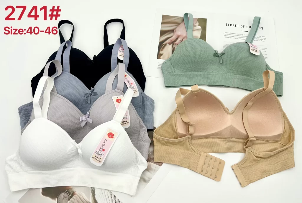 Wholesale Plus Size Molded Cup Bra C Cup (2741) - China lingerie manufacturer & supplier