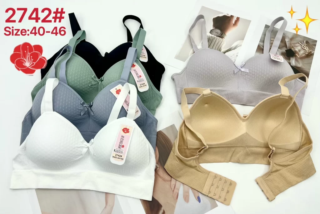 Wholesale Plus Size Molded Cup Bra C Cup (2742) - China lingerie manufacturer & supplier